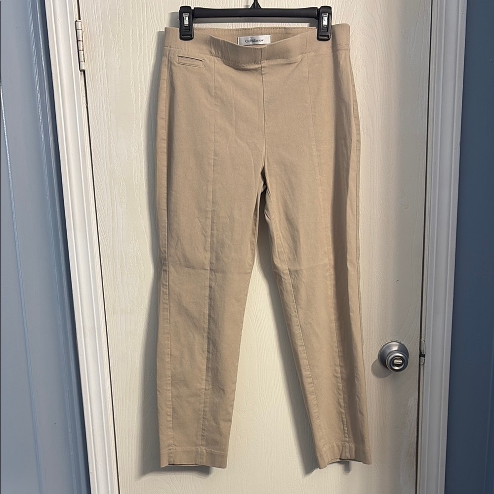 Croft & Barrow Tan Ankle Pants